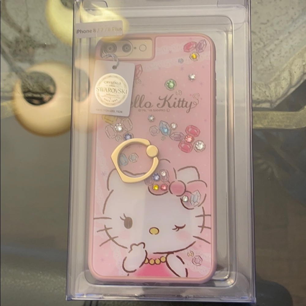 ❤️❤️  HELLO KITTY SWAROVSKI IPHONE 8/7/6 PLUS ❤️❤️